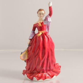 1996 Lady Figurine “fond Farewell” Modelled By Alan Maslankowski Royal Doulton 33