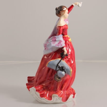 1996 Lady Figurine “fond Farewell” Modelled By Alan Maslankowski Royal Doulton 35