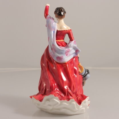 1996 Lady Figurine “fond Farewell” Modelled By Alan Maslankowski Royal Doulton 36