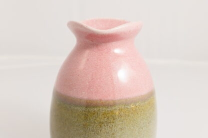 Hand Made Wheel Thrown Lipped Vase Decorated In Our Raevyn Combo Glaze 3