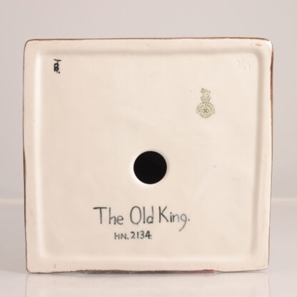 “the Old King” Hn.2134 Signed Tb Marked Rp Hn. 2134 By Royal Doulton 48