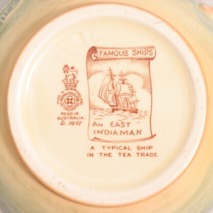 Vintage Famous Ships An East Indiaman Jug A Typical Ship In The Tea Trade Made In England By Royal Doulton 8