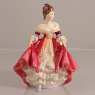 Vintage “southern Belle” H.n 2229 Copr 1957 Doulton & Co Limited Figurine Made In England By Royal Doulton 54