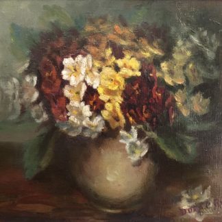 “Floral Study” Dora C Robson (Australian) 1