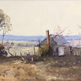 “A Touch of Spring Malmsbury” ‘Circa 1980’s’ Richard Chamerski (Australian British 1951-)1