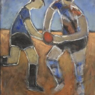 Untitled “The Game” Valerie Albiston (Aust 1911-2008) 1