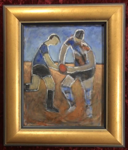 Untitled “The Game” Valerie Albiston (Aust 1911-2008) 2