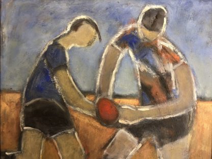 Untitled “The Game” Valerie Albiston (Aust 1911-2008) 3