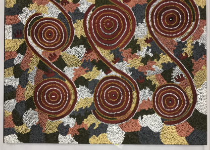 Long Jack Phillipus Tjakamarra (AUSTRALIAN ABORIGINAL 1935-) “Possum Dreaming” (3)