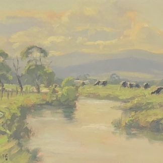 “Pastoral Scene Near Bayles” Mark Phillips (Aust 1951-) 1