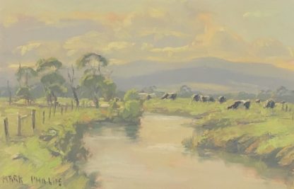 “Pastoral Scene Near Bayles” Mark Phillips (Aust 1951-) 1