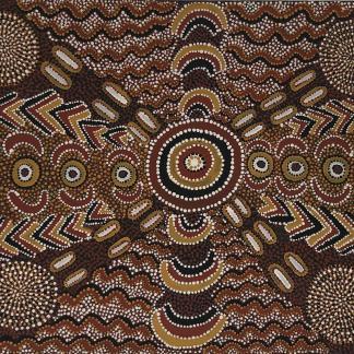 Untitled Aboriginal Dot Painting Margaret Turner Petyarre (Aust Aboriginal 1945-2008) 2