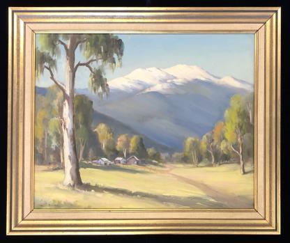 “Snow on Feathertop” Ernest Salter (Brit Aust 1896-1974) 2