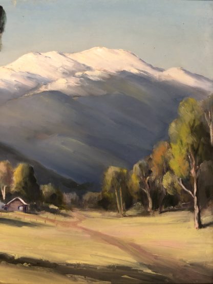 “Snow on Feathertop” Ernest Salter (Brit Aust 1896-1974) 4