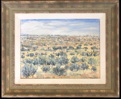 “Untitled Mallee Salt Bush” Marg Whyte (Australian) 2