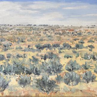 “Untitled Mallee Salt Bush” Marg Whyte (Australian) 1