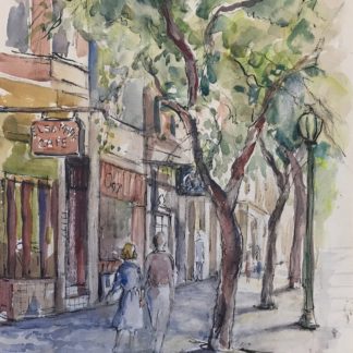 “Melbourne Street Scene” Untitled Jessie Macqueen Mackintosh1