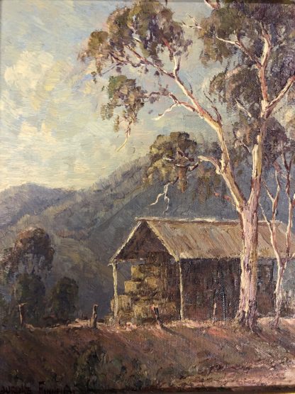 “Hay Shed” Laurence Finney (Australian 1939-) 3