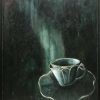 “Untitled the Teacup” Original Oil Painting Christine Hubay (Australian) 3