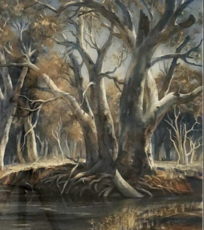 “Along The River Murray” Ltd Ed Collotype Fine Art Print Kenneth Jack AM MBE RWS (Australian 1924 – 2006) 7