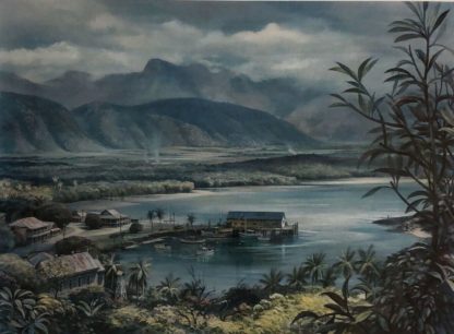 Kenneth Jack Ltd Ed Collotype Art Print “Tropical Harbour Great Barrier Reef” TMC1