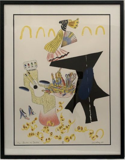 'The Barber Of Seville' Lithograph SignedNumbered 3360 on margin Colin Lanceley (NZ – Australian 1938-2015) 1