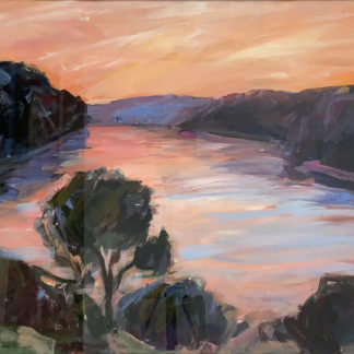 “Early Morning Riversdale, Shoalhaven” Elizabeth Duguid (Australian 1941-) 1