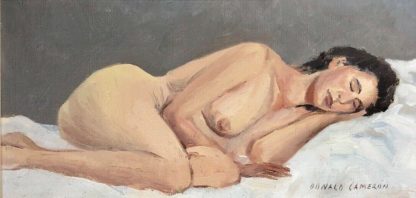 Donald Cameron (Australian 1927-) “Nude Study” Oil Painting 1