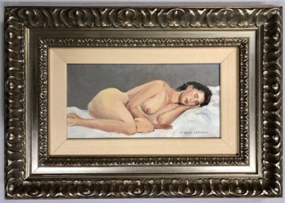 Donald Cameron (Australian 1927-) “Nude Study” Oil Painting 3