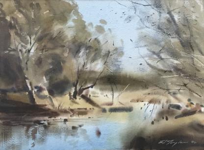 “Air of Spring” Watercolour Painting By David Taylor