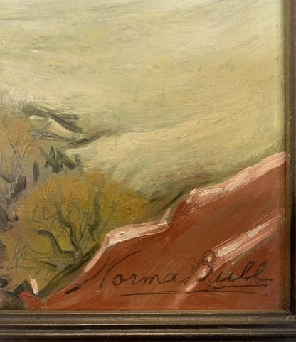 A Landscape Scene By Norma C. Bull (Australian 1906 - 1980) 7