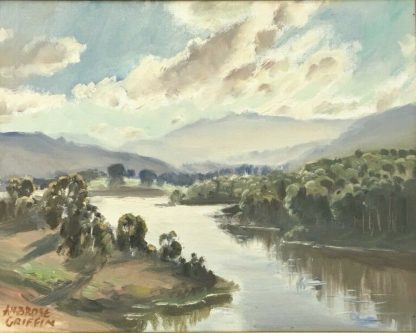 Ambrose Sylvester Griffin (Aust 1912-1980) “Kardina” Oil Painting 14