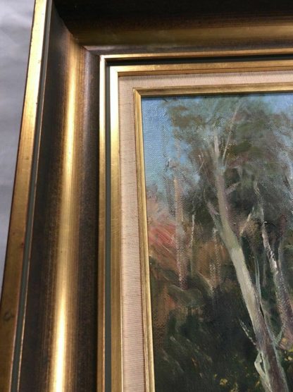 Original Oil Painting “Springtime Bush” By Otto Boron (Italy Australia 1935 -) 10