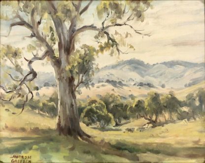 “Amongst The Ranges” Oil Painting Ambrose Sylvester Griffin (Australian 1912-1980) 1