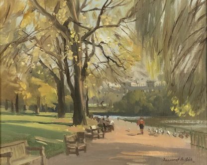 Dermont James John Hellier (Australian 1916-2006) “Saint James Park London” 1