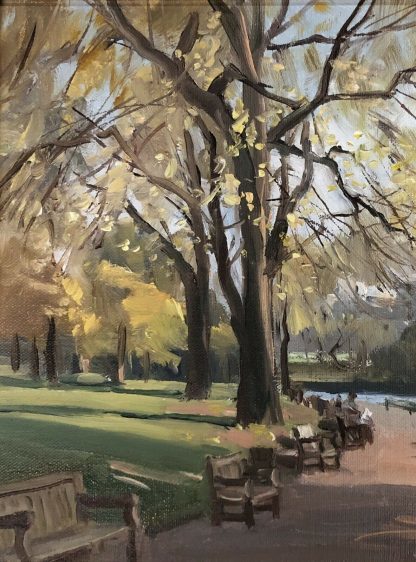 Dermont James John Hellier (Australian 1916-2006) “Saint James Park London” 5