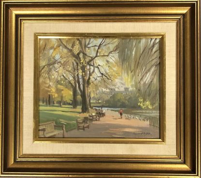 Dermont James John Hellier (Australian 1916-2006) “Saint James Park London” 8