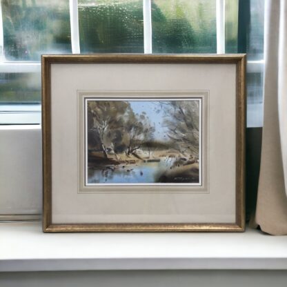 David Taylor “Air of Spring” Landscape Signed & Dated Watercolour