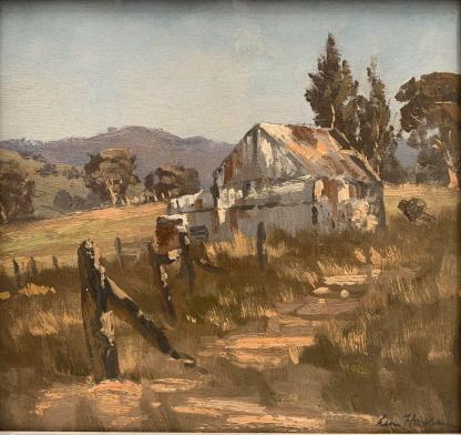 “Untitled Old Barn” Leon William Hanson (Australian 1918 - 2011) 1