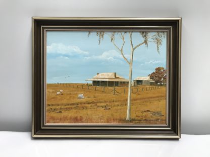 “Mallee Summer" Maryborough VIC Oil Painting By By Alan Maas 2