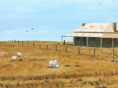 “Mallee Summer" Maryborough VIC Oil Painting By By Alan Maas 6