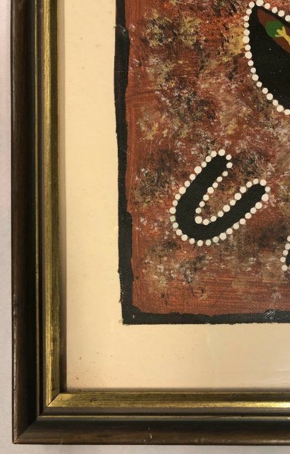 Australian Aboriginal Hilda Nambula “Bush Tucker” Painting Utopia Art Community NT 9