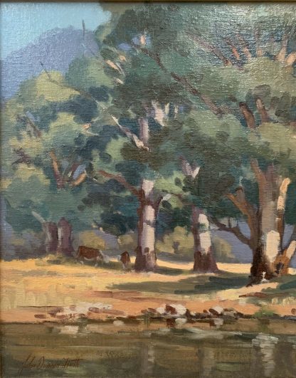 “Cattle Grazing Amongst the Gums” By John Duncan Firth (1936-2017) 5