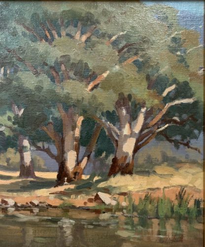 “Cattle Grazing Amongst the Gums” By John Duncan Firth (1936-2017) 6