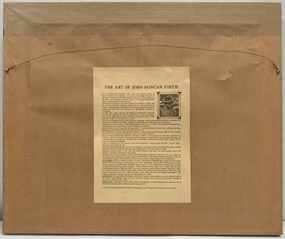 “Cattle Grazing Amongst the Gums” By John Duncan Firth (1936-2017) 8