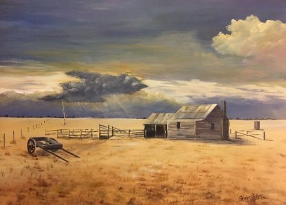 “Storm Clouds Bourke NSW” George Phillips (Australian) 1