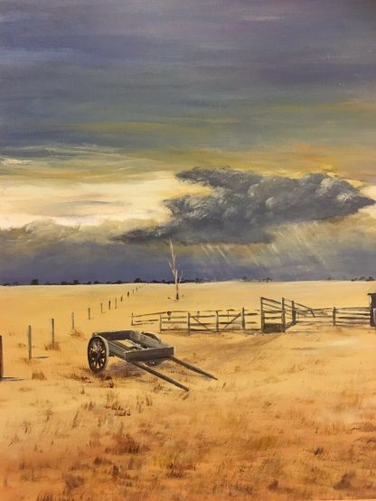 “Storm Clouds Bourke NSW” George Phillips (Australian) 5