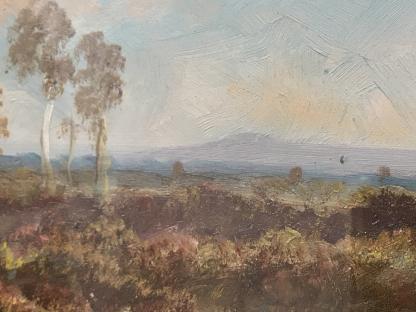 “Mallee Country” Oil Painting By Hal Morland 8