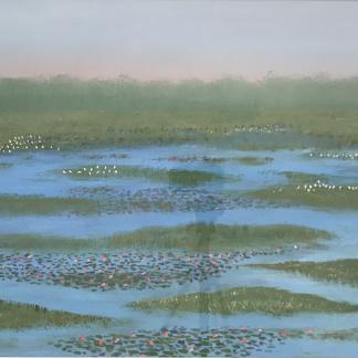 “Kakadu Scrubland” Acrylic Painting By Bob Baird