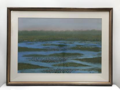 “Kakadu Scrubland” Acrylic Painting By Bob Baird 2